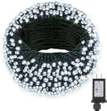 132FT 400 LED Christmas Lights with Timer, Twinkle Fairy Lights String with 8 Flashing Modes String Lights for Indoor Bedroom Outdoor Christmas Trees Garland Wreath Holiday Decorations, Cool White