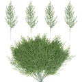 Alpurple 40 PCS Artificial Pine Leaves Branches-13.7 Inches Fake Greenery Pine Sprigs-Faux Picks for DIY Garland Wreath Christmas Embellishing and Home Garden Decoration (40PCS)