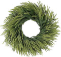 26 inch Norfolk Pine Wreath, Realistic Christmas Wreath for Front Door,Artificial Real Touch Green Wreath Greenery for Door Wall Windows Mantle Outdoor Christmas Decoration