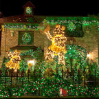 WATERGLIDE 1000 LED Christmas String Lights, 328 FT Green Wire LED Decorative Fairy Lights with Remote & 8 Modes, Waterproof for Outdoor Xmas Holiday Party Garden Wedding Home Decor, Red & Green