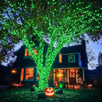 JMEXSUSS 400 LED Green Christmas Lights Outdoor, 132ft Green String Lights Plug in with Remote, Indoor Christmas String Light for Porch Tree House Yard Decorations