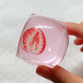 Crystal Strawberry Ice Cube