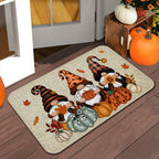VIKAMA Halloween Autumn Door Mat Thanksgiving Welcome Mat Indoor/Outdoor Anti-Slip Carpet Home Decoration