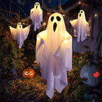 Halloween Glowing Ghost Hanging Decoration