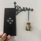 Halloween Ghost Bookshelf Lamp - Gothic LED Wall Light