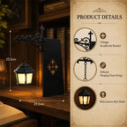 Halloween Ghost Bookshelf Lamp - Gothic LED Wall Light