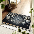 VIKAMA Christmas carpet soft doormat Christmas tree romantic floor mat living room carpet Rug For Bedroom Welcome Mat Outdoor