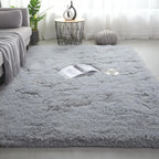 VIKAMA Ultra-Soft Puffy Rug, Bedroom & Living Room Indoor Floor Mat, Nursery Carpet, Children's Girls' Room Home Decor