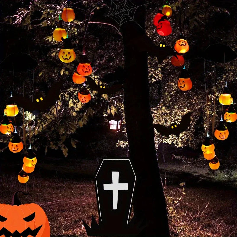 Solar Halloween LED String Lights