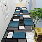 VIKAMA High-Grade Plaid Carpet Kitchen Rug Long Floor Mat Thin Door Mat Living Room Carpet Rug For Bedroom Home Decoration