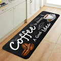 Coffee Time Quote Carpet Mat Rug Kitchen Floor Runner Home Decoration Living Room Dining Room Entrance Indoor Non Slip Design