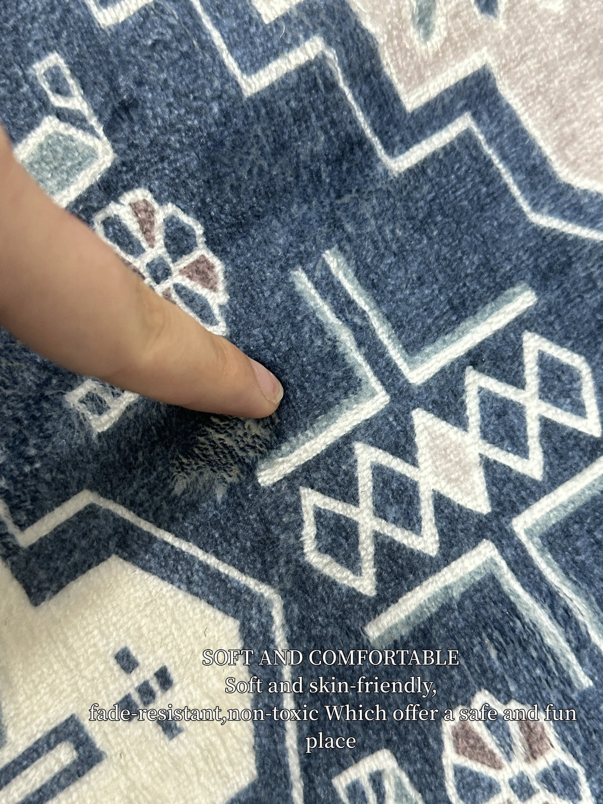 VIKAMA Scandinavian Waterproof Rug Antibacterial Stain Resistant Spice Printed Machine Washable Modern Kitchen Rugs Home Decor