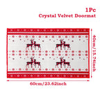 Christmas Door Mat Santa Claus Outdoor Carpet Merry Christmas Decorations For Home 2025 Navidad Xmas Ornament New Year 2026
