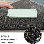 VIKAMA Cartoon Cat Carpet For Cooling And Keeping Warm, Long Bedside Blanket For Bedrooms, Corridor Floor Mat, Home Decoration
