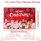 Christmas Door Mat Santa Claus Outdoor Carpet Merry Christmas Decorations For Home 2025 Navidad Xmas Ornament New Year 2026