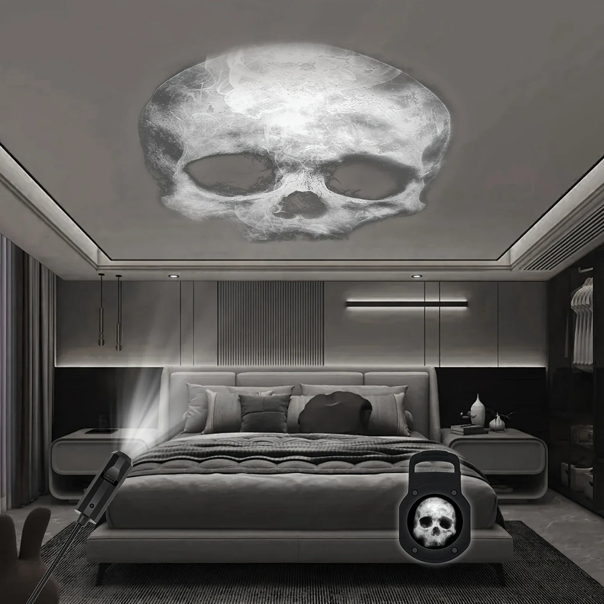 Halloween Pumpkin Ghost Skeleton String Lights