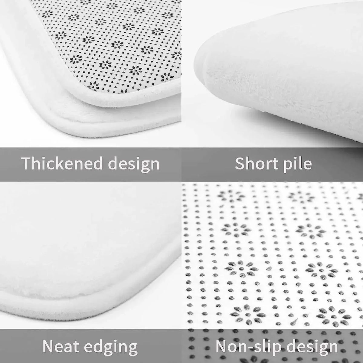 VIKAMA Vintage Record Floor Mat - Anti-Slip And Stain-Resistant For Living Room, Bedroom Bedside Carpet, Home Decoration