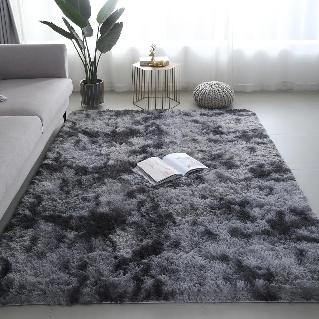 VIKAMA Ultra-Soft Puffy Rug, Bedroom & Living Room Indoor Floor Mat, Nursery Carpet, Children's Girls' Room Home Decor