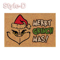 Christmas Door Mat Outdoor Welcome Mat For Front Door, Entryway Christmas Carpet, 60X40CM Inch Door Mats, Anti-Slip Rug For Home