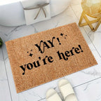 VIKAMA 2025 Christmas Reindeer Doormat Kitchen Rug Indoor Outdoor Entryway Carpet Holiday Home Decor Happy New Year 2026
