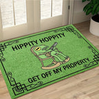 VIKAMA Leisure Frog Carpet Green Doormat Welcome Mat Outdoor Carpet Lightweight Living Room Carpet Rug For Bedroom  Home Decor