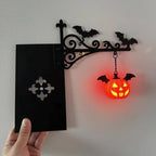 Halloween Ghost Bookshelf Lamp - Gothic LED Wall Light